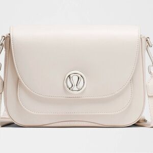 Lululemon Athletica Cream Crossbody Bag 
sold!!!